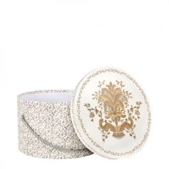 Mathilde M Set De 3 Boîtes à Chapeaux Fêtes Exquises -Accessoires de cheminée Soldes set de 3 boites a chapeaux fetes exquises 4