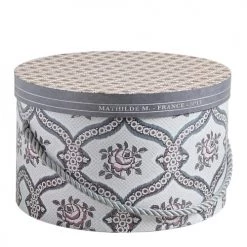Mathilde M Set De 3 Boîtes à Chapeaux Paradis Fleuri -Accessoires de cheminée Soldes set de 3 boites a chapeaux paradis fleuri 3