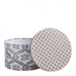 Mathilde M Set De 3 Boîtes à Chapeaux Paradis Fleuri -Accessoires de cheminée Soldes set de 3 boites a chapeaux paradis fleuri 4