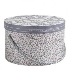 Mathilde M Set De 3 Boîtes à Chapeaux Paradis Fleuri -Accessoires de cheminée Soldes set de 3 boites a chapeaux paradis fleuri 5