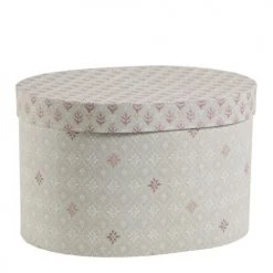 Mathilde M Boîtes Set De 3 Boites à Chapeaux Petite Indienne -Accessoires de cheminée Soldes set de 3 boites a chapeaux petite indienne 2