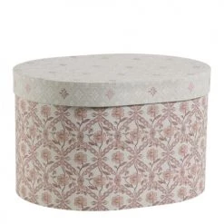 Mathilde M Boîtes Set De 3 Boites à Chapeaux Petite Indienne -Accessoires de cheminée Soldes set de 3 boites a chapeaux petite indienne 4