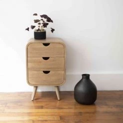 Casatera Set De 3 Boîtes En Jonc De Mer Noir -Accessoires de cheminée Soldes set de 3 boites en jonc de mer noir 3