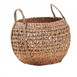 Rendez Vous Déco Paniers Et Corbeilles Set De 3 Paniers En Fibres Naturelles -Accessoires de cheminée Soldes set de 3 paniers en fibres naturelles 2