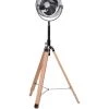 Wadiga Accessoires De Cheminée Ventilateur Sur Pied élégant En Bois Et Métal 3 Vitesses -Accessoires de cheminée Soldes ventilateur sur pied elegant en bois et metal 3 vitesses